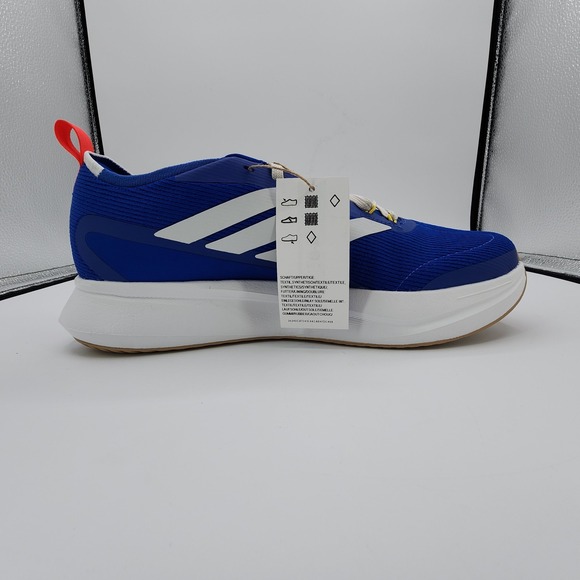 Adidas Jogit Running Shoes Mens 9.5 Royal Blue White Warm Sandstone Sneaker NEW - Picture 13 of 14